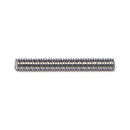 Midwest Fastener Fully Threaded Rod, 8-32, Zinc Plated Finish, 20 PK 76901